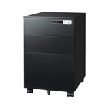 Tuffdesk 3-Drawer Mobile File Cabinet with Smart Lock