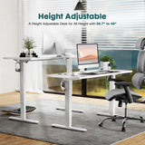 Tuffdesk 48"x24" Adjustable Height Electric Standing Desk