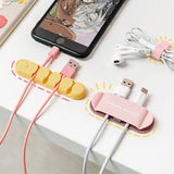 Tuffdesk Cute Cable Organizer Holder Clips