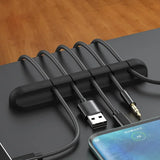 Tuffdesk Adhesive Cable Winder Clips for Desk Organization