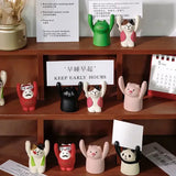 Tuffdesk Creative Cartoon Card Holder for Desk Organization