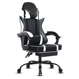 Tuffdesk Ergonomic Gaming Chair with Footrest