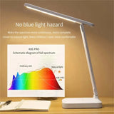 Tuffdesk Foldable LED Desk Lamp with USB Charging