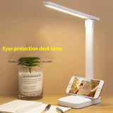 Tuffdesk Foldable LED Desk Lamp with USB Charging