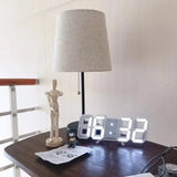 Tuffdesk 3D LED Clock with Calendar and Thermometer Display