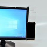 Tuffdesk Plastic Monitor Memo Board for Sticky Notes