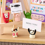 Tuffdesk Creative Cartoon Card Holder for Desk Organization