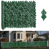 Tuffdesk Artificial Ivy Fence for Indoor and Outdoor Decor