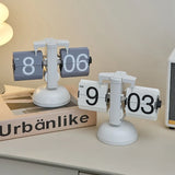 Tuffdesk Auto Flip Calendar Clock for Office Decor