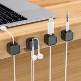 Tuffdesk Magnetic Cable Clips for Under Desk Management