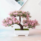 Tuffdesk Artificial Bonsai Small Tree for Home and Hotel Decor