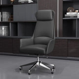 Tuffdesk Comfortable Leather Office Chair with Rotating Lift