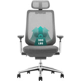 Tuffdesk Ergonomic Mesh Office Chair with 4D Arms