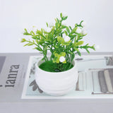 Tuffdesk Mini Artificial Bonsai Plant for Table Decor