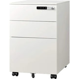 Tuffdesk 3-Drawer Mobile File Cabinet with Smart Lock