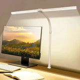 Tuffdesk Double Head LED Desk Lamp with 5 Color Modes