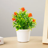 Tuffdesk Artificial Flowers Bonsai for Home and Office Decor