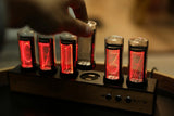 Tuffdesk Steampunk Nixie Tube Clock for Desk Decor