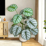 Tuffdesk Monstera Plant, 65/100cm Faux Branch for Home Office Decor