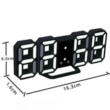 Tuffdesk 3D LED Clock with Calendar and Thermometer Display