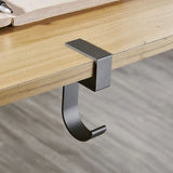 Tuffdesk 5-Shaped Desk Edge Hook for Hanging Bags