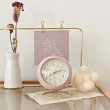 Tuffdesk Silent Quartz Light Alarm Clock for Bedroom