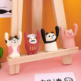 Tuffdesk Creative Cartoon Card Holder for Desk Organization