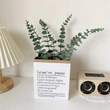 Tuffdesk Artificial Eucalyptus Stems for Wedding and Christmas Decor