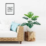 Tuffdesk 60CM Monstera Faux Plant for Indoor Decor